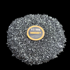 Earthmines Siliconite Gemstone Crushed 0.5-1mm Natural Loose Stone for Resin Art, Jewelry Inlay, Reiki, Chakra Healing & Crystal Bottles