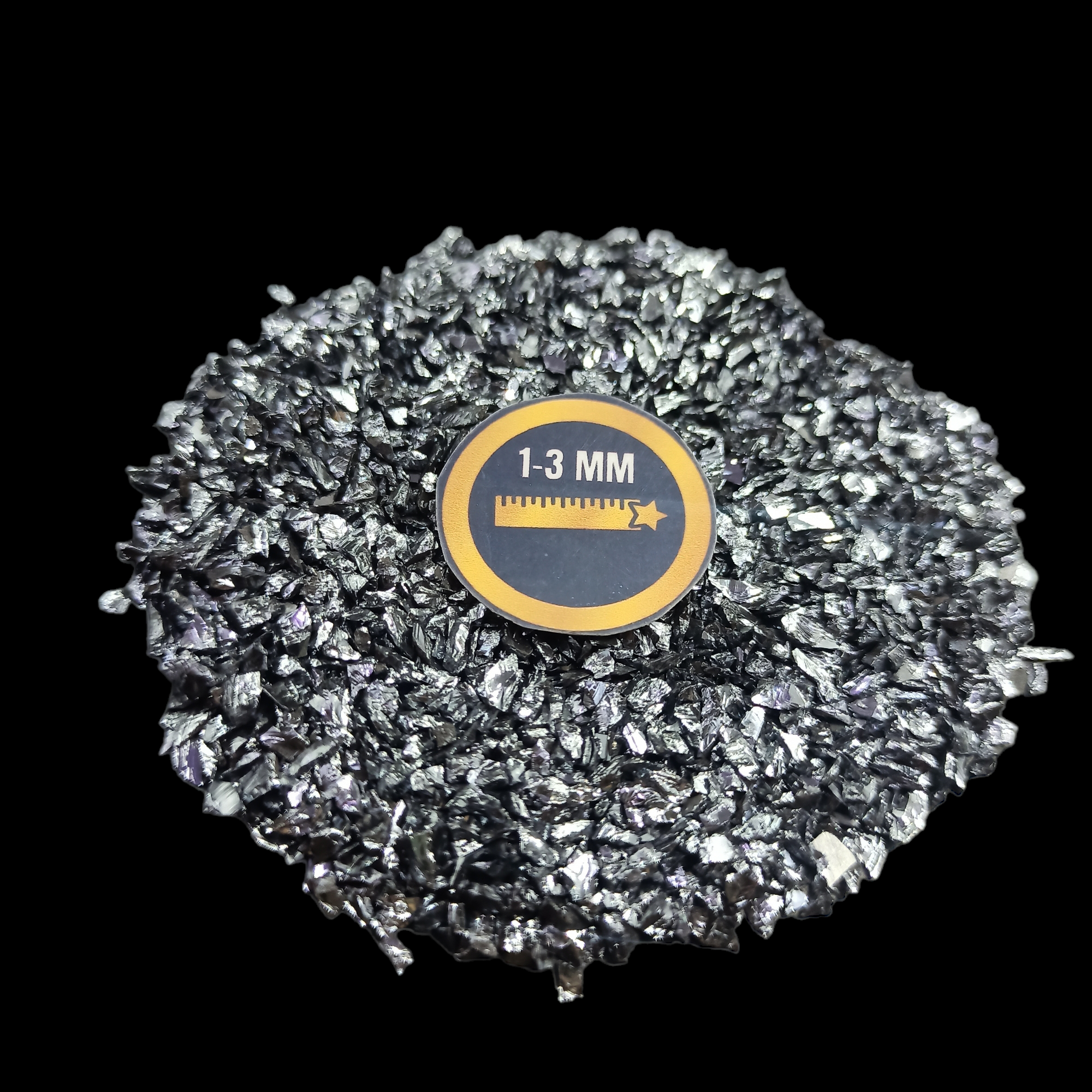 Earthmines Siliconite Gemstone Crushed 1-3mm Natural Loose Stone for Orgonite, Jewelry, Reiki, Chakra Healing & Home Decor