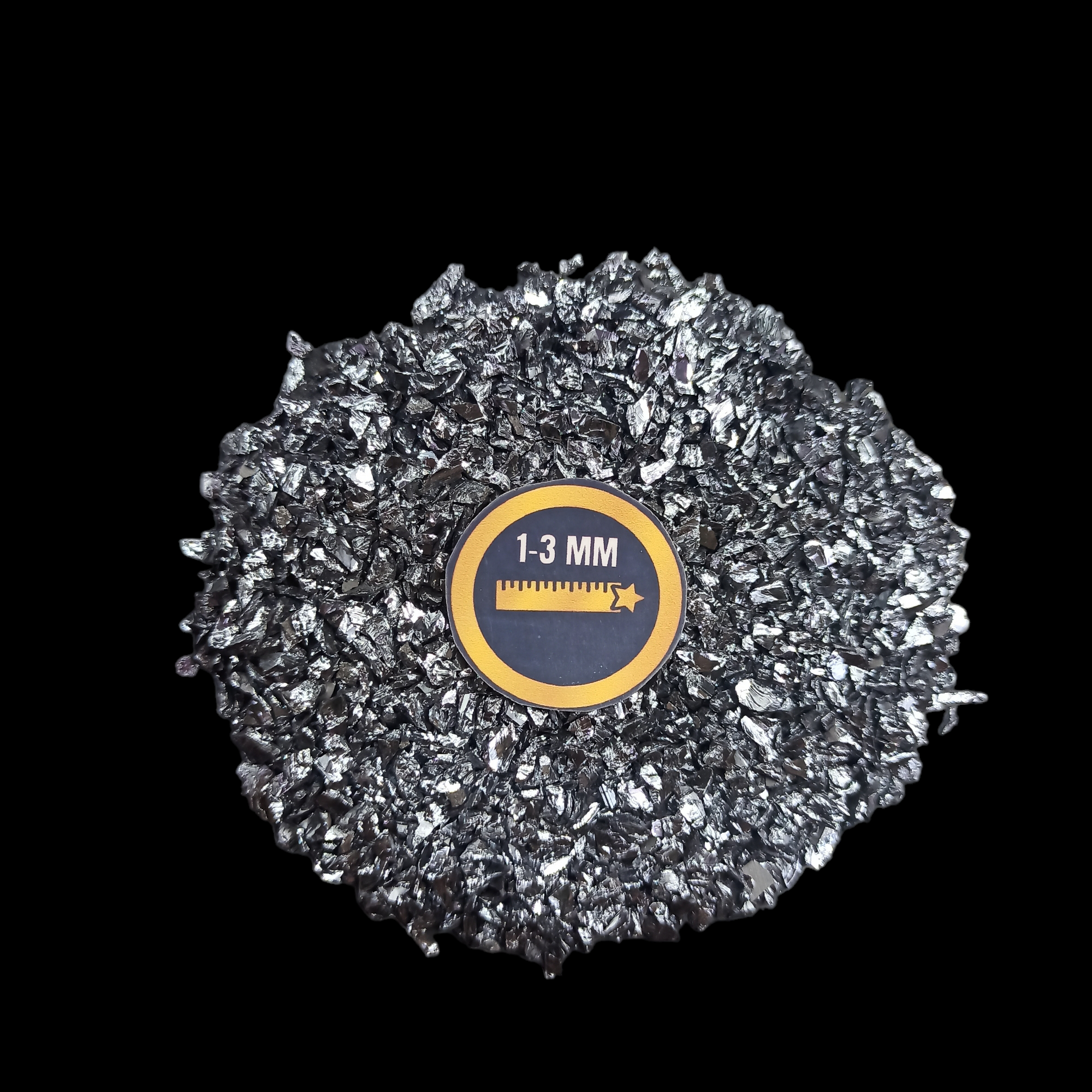 Earthmines Siliconite Gemstone Crushed 1-3mm Natural Loose Stone for Orgonite, Jewelry, Reiki, Chakra Healing & Home Decor