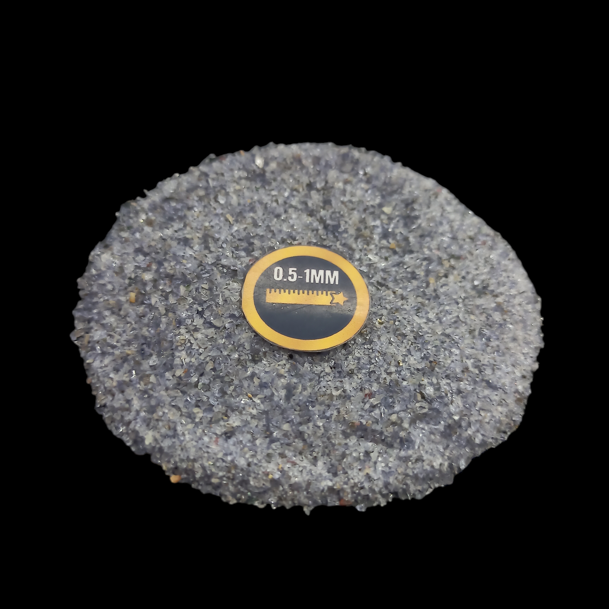 Earthmines Natural Iolite Gemstone Crushed 0.5-1mm Natural Loose Stone for Resin Art, Jewelry Inlay, Reiki, Chakra Healing & Crystal Bottles