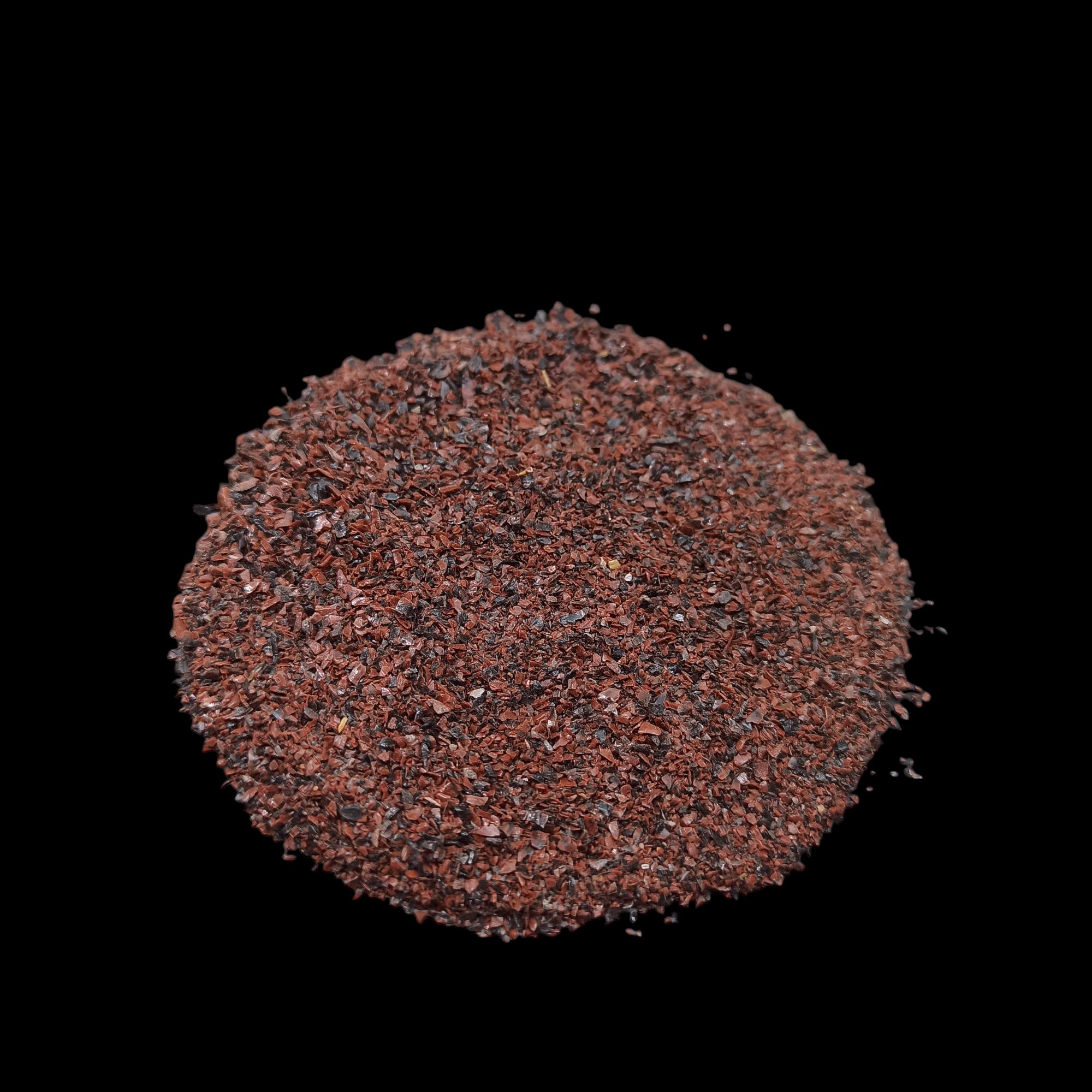 Earthmines Mahogany Obsedian Gemstone Crushed 0.5-1mm Natural Loose Stone for Resin Art, Jewelry Inlay, Reiki, Chakra Healing & Crystal Bottles