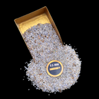 Earthmines Tanzanite Gemstone Crushed 0.5-1mm Natural Loose Stone for Resin Art, Jewelry Inlay, Reiki, Chakra Healing & Crystal Bottles