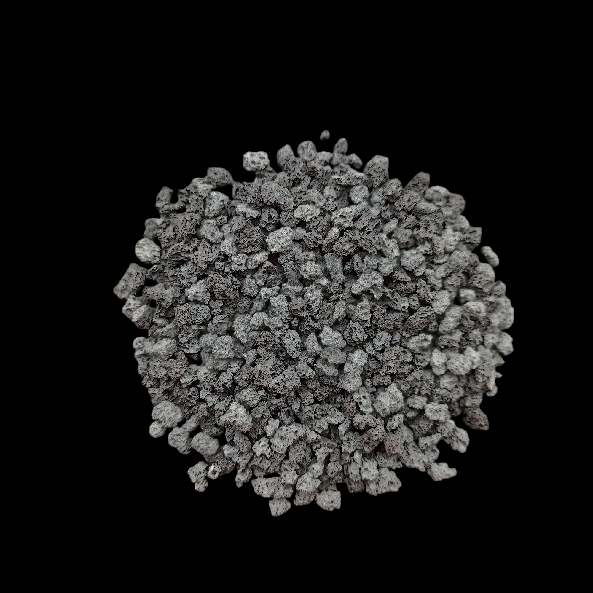 Earthmines Lava Gemstone Crushed 3-5mm Natural Loose Stone for Vase Fillers, Crystal Decor, Reiki, Chakra Healing & Feng Shui