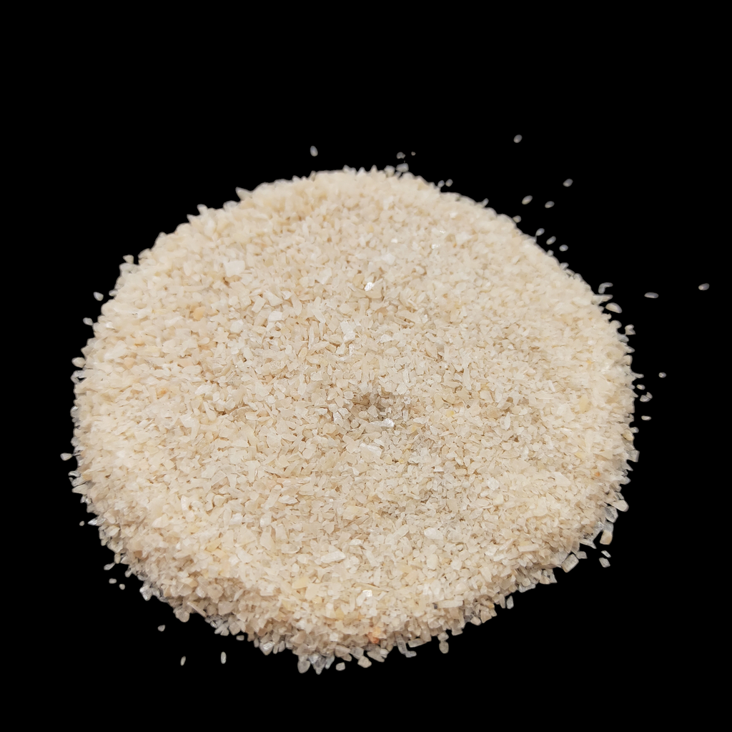 Earthmines Peach Moonstone Gemstone Crushed 0.5-1mm Natural Loose Stone for Resin Art, Jewelry Inlay, Reiki, Chakra Healing & Crystal Bottles