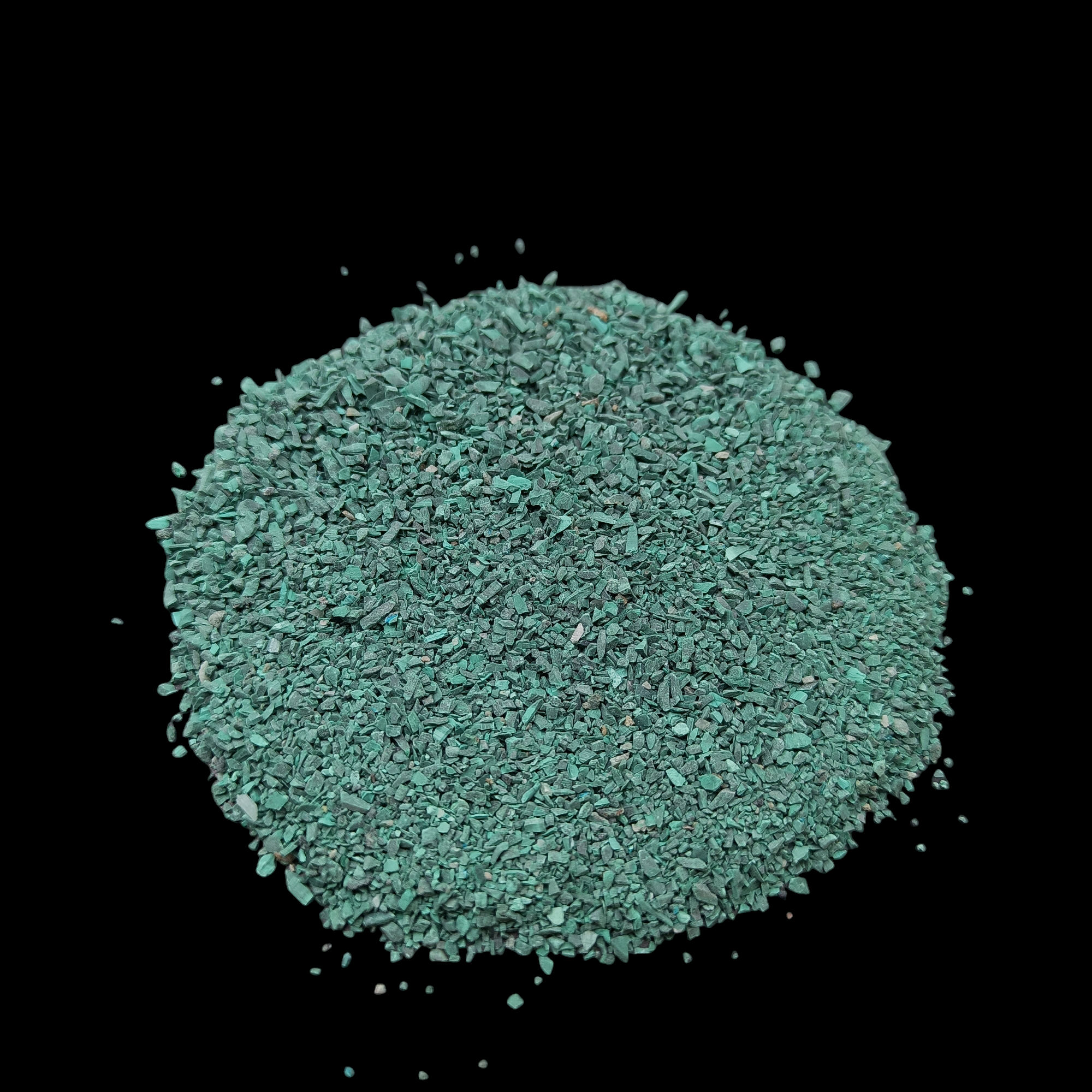 Earthmines Natural Malachite Gemstone Crushed 0.5-1mm Natural Loose Stone for Resin Art, Jewelry Inlay, Reiki, Chakra Healing & Crystal Bottles
