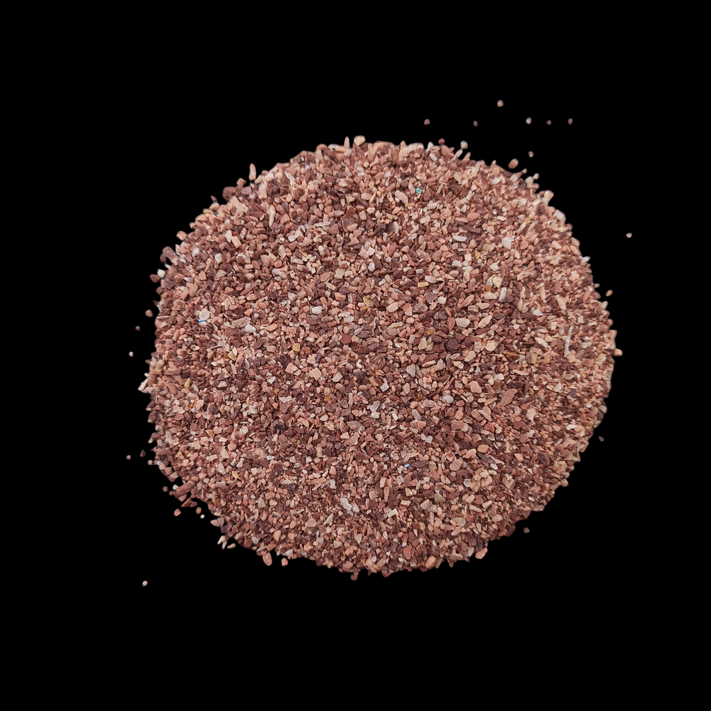 Earthmines Chocolate Jasper Gemstone Crushed 0.5-1mm Natural Loose Stone for Resin Art, Jewelry Inlay, Reiki, Chakra Healing & Crystal Bottles