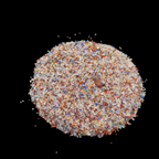 Earthmines New 7 Chackra Gemstone Crushed 0.5-1mm Natural Loose Stone for Resin Art, Jewelry Inlay, Reiki, Chakra Healing & Crystal Bottles