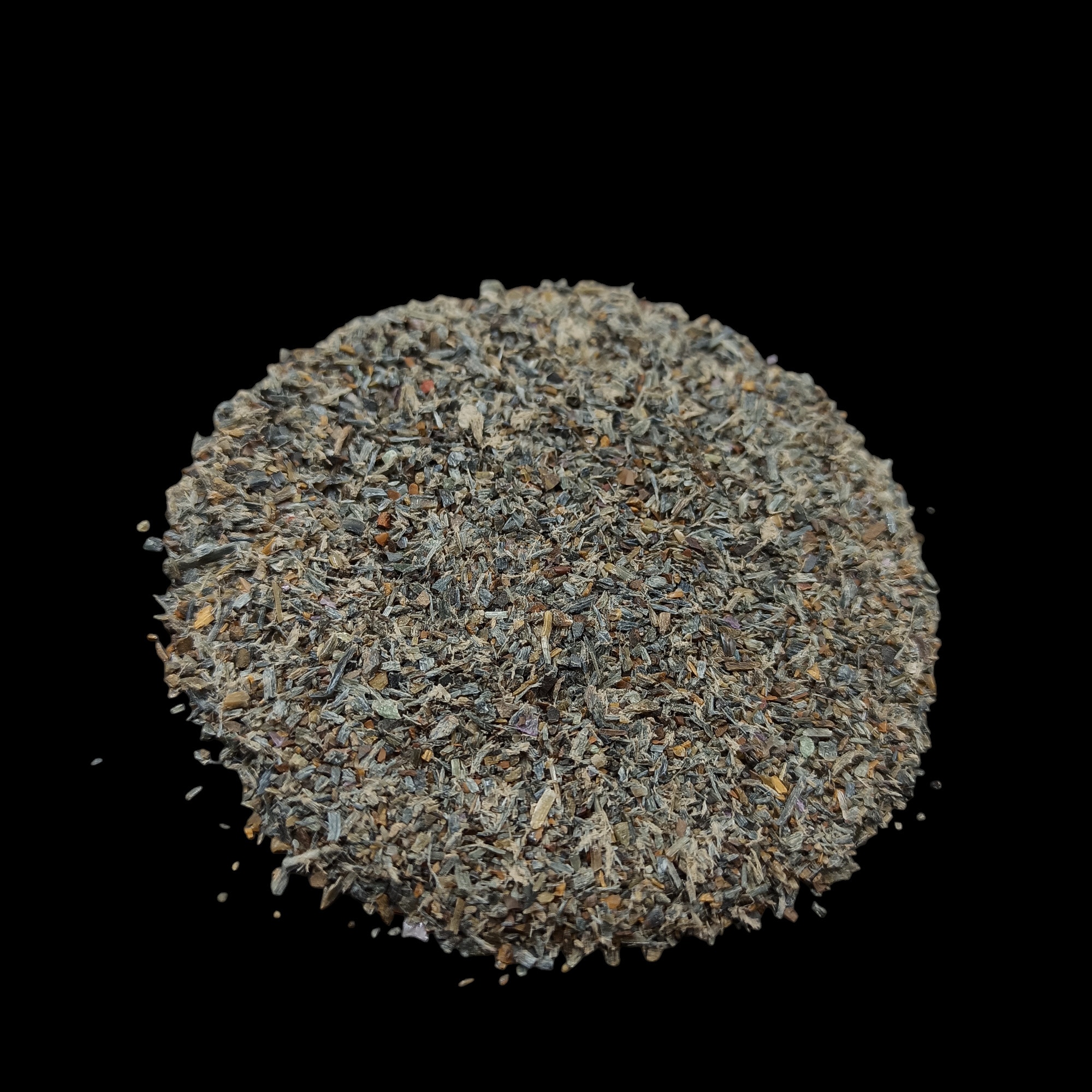 Earthmines Blue Tiger Eye Gemstone Crushed 0.5-1mm Natural Loose Stone for Resin Art, Jewelry Inlay, Reiki, Chakra Healing & Crystal Bottles