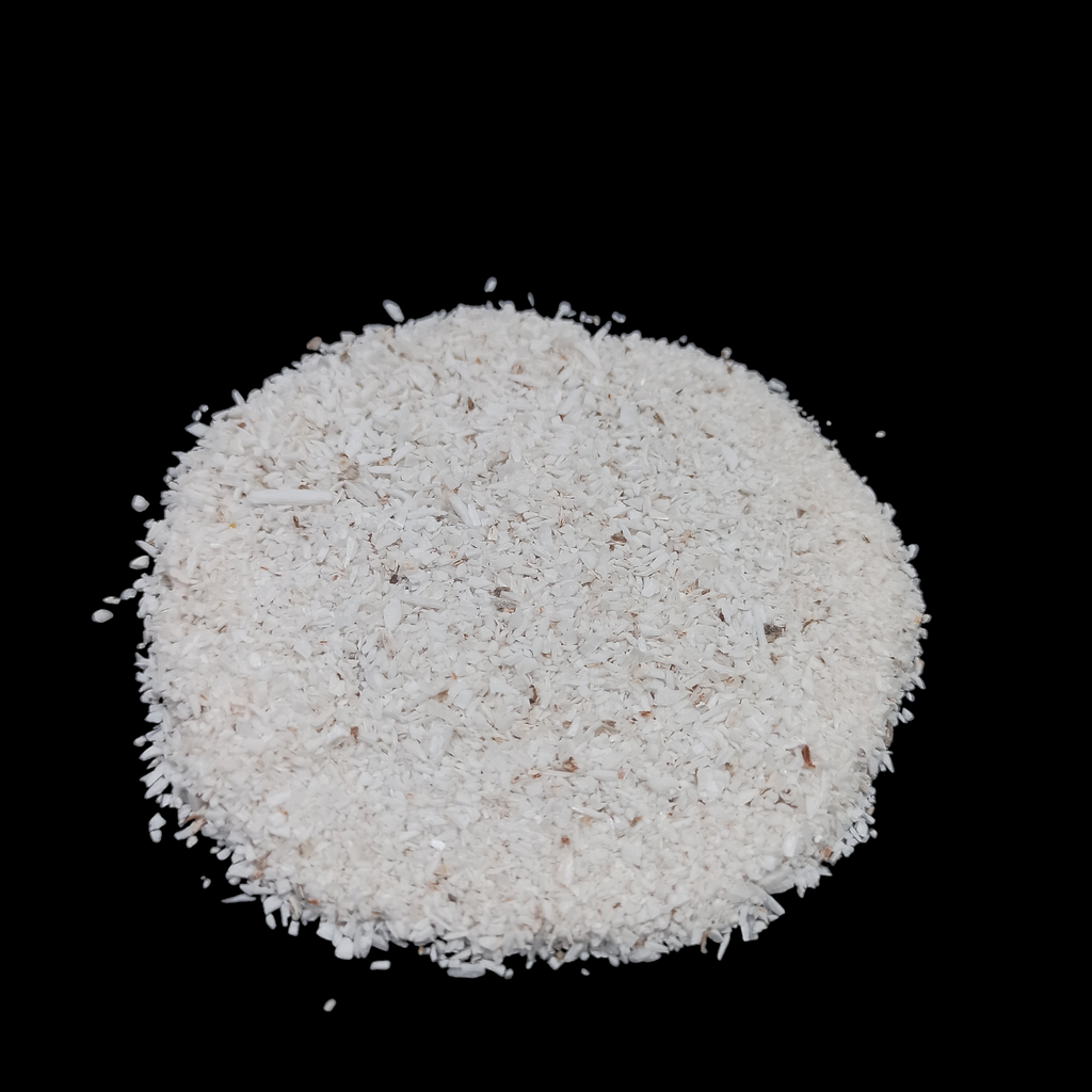 Earthmines Scolecite Gemstone Crushed 0.5-1mm Natural Loose Stone for Resin Art, Jewelry Inlay, Reiki, Chakra Healing & Crystal Bottles