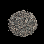 Earthmines Black Tourmaline Mica Gemstone Crushed 0.5-1mm Natural Loose Stone for Resin Art, Jewelry Inlay, Reiki, Chakra Healing & Crystal Bottles