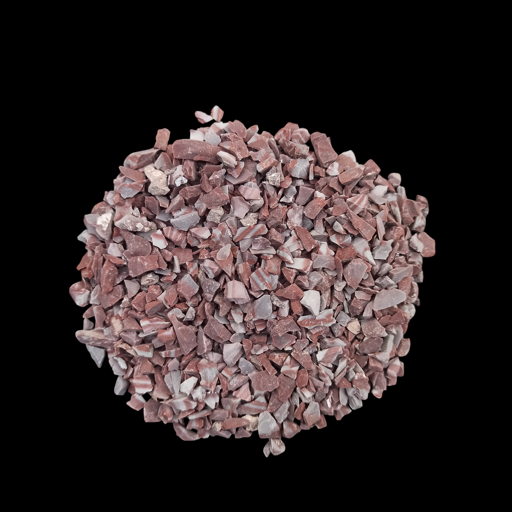 Earthmines Mariam Jasper Gemstone Crushed 3-5mm Natural Loose Stone for Vase Fillers, Crystal Decor, Reiki, Chakra Healing & Feng Shui