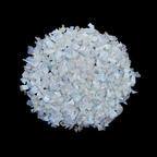 Earthmines Sea Opalite Gemstone Crushed 3-5mm Natural Loose Stone for Vase Fillers, Crystal Decor, Reiki, Chakra Healing & Feng Shui