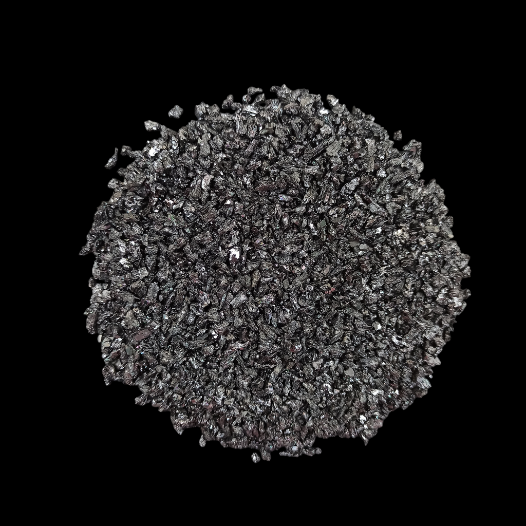 Earthmines Carborundum Gemstone Crushed 1-3mm Natural Loose Stone for Orgonite, Jewelry, Reiki, Chakra Healing & Home Decor