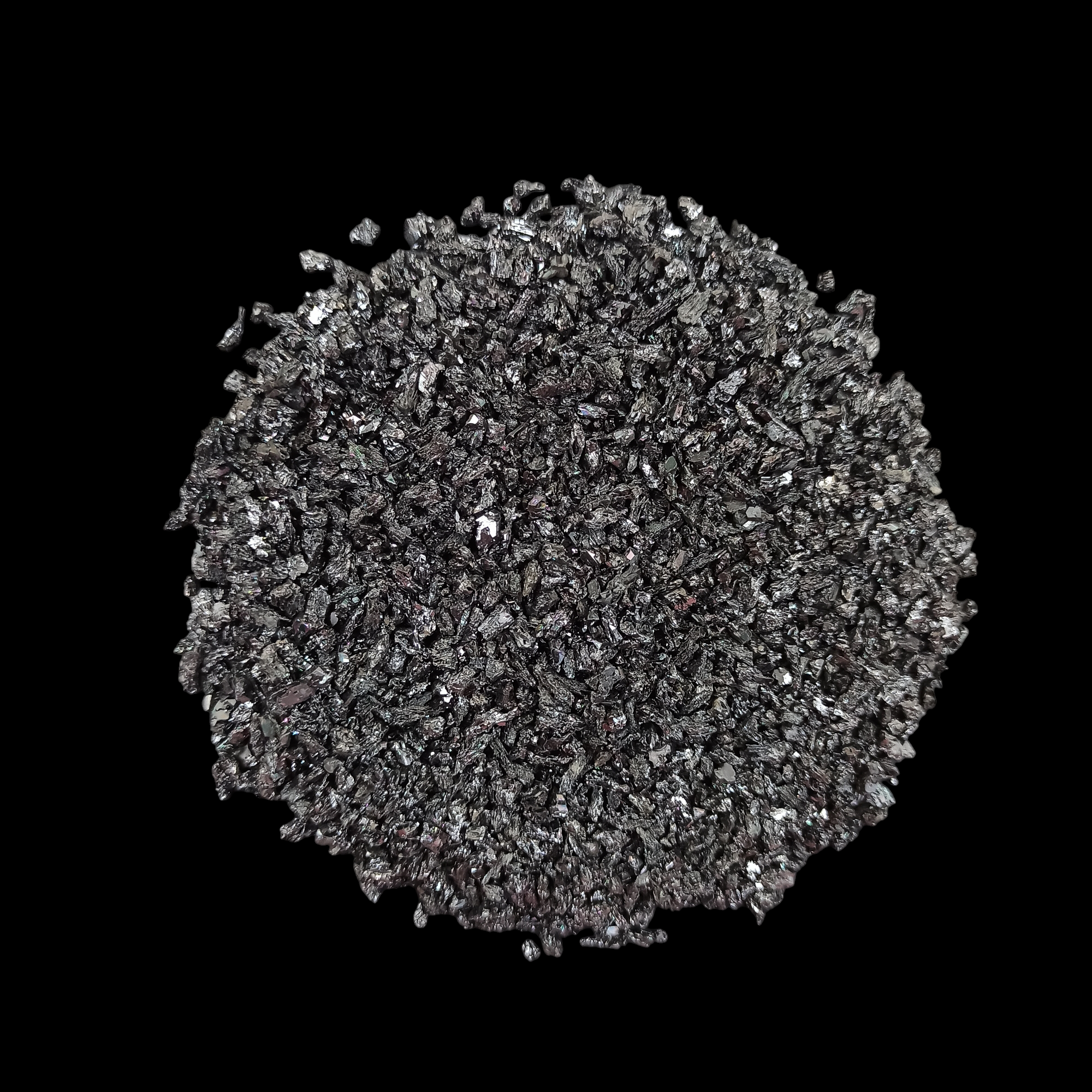 Earthmines Carborundum Gemstone Crushed 1-3mm Natural Loose Stone for Orgonite, Jewelry, Reiki, Chakra Healing & Home Decor