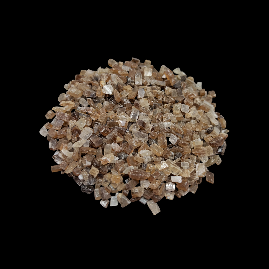 Earthmines Mica Axinite Gemstone Crushed 3-5mm Natural Loose Stone for Vase Fillers, Crystal Decor, Reiki, Chakra Healing & Feng Shui