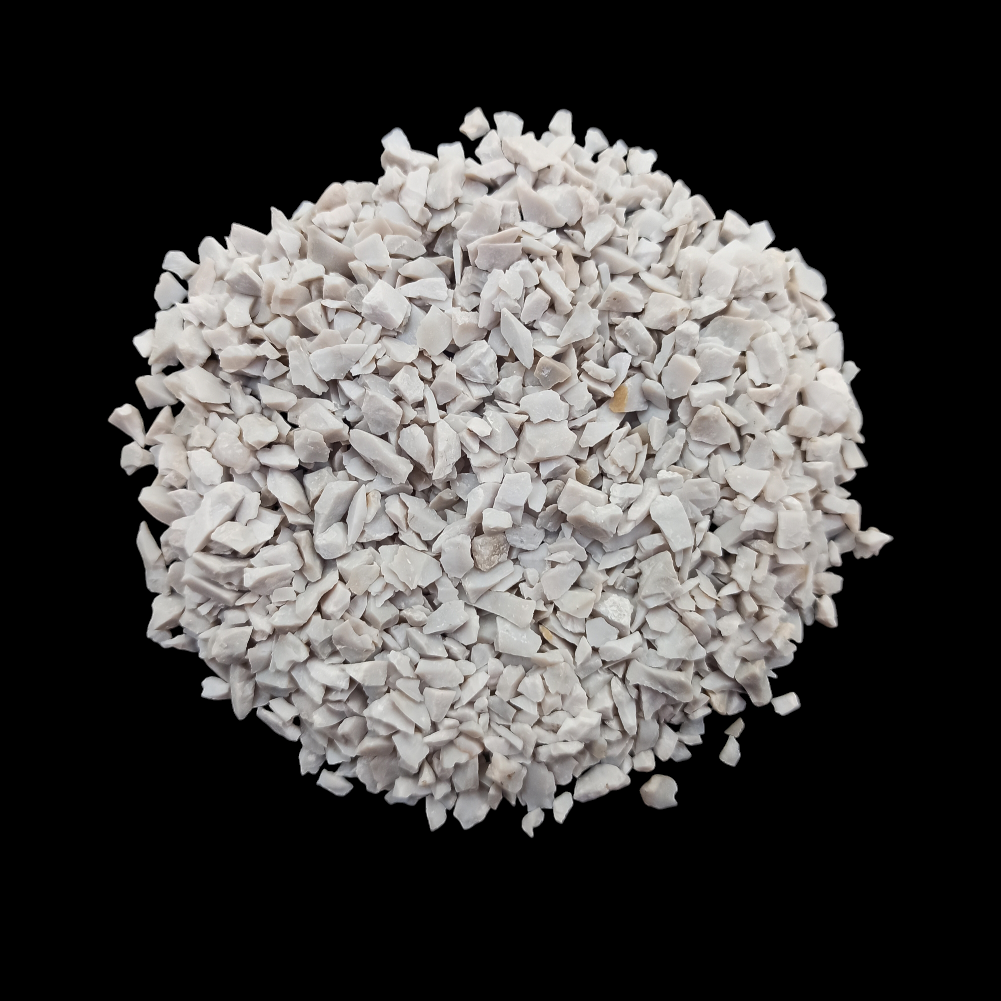 Earthmines White Opal Gemstone Crushed 3-5mm Natural Loose Stone for Vase Fillers, Crystal Decor, Reiki, Chakra Healing & Feng Shui