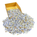 Earthmines Tanzanite Gemstone Crushed 3-5mm Natural Loose Stone for Vase Fillers, Crystal Decor, Reiki, Chakra Healing & Feng Shui