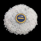 Earthmines Rose Quartz Gemstone Crushed 1-3mm Natural Loose Stone for Orgonite, Jewelry, Reiki, Chakra Healing & Home Decor - Image 2