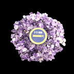 Earthmines Amethyst Gemstone Crushed 3-5mm Natural Loose Stone for Vase Fillers, Crystal Decor, Reiki, Chakra Healing & Feng Shui - Image 2