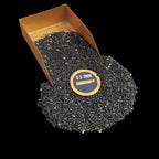 Earthmines Black Tourmaline Gemstone Crushed 0.5-1mm Natural Loose Stone for Resin Art, Jewelry Inlay, Reiki, Chakra Healing & Crystal Bottles - Image 1