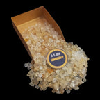 Earthmines Citrine Gemstone Crushed 3-5mm Natural Loose Stone for Vase Fillers, Crystal Decor, Reiki, Chakra Healing & Feng Shui - Image 1