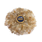 Earthmines Citrine Gemstone Crushed 3-5mm Natural Loose Stone for Vase Fillers, Crystal Decor, Reiki, Chakra Healing & Feng Shui - Image 4