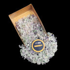 Earthmines Fluorite Gemstone Crushed 1-3mm Natural Loose Stone for Orgonite, Jewelry, Reiki, Chakra Healing & Home Decor - Image 3