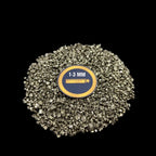 Earthmines Peru Pyrite Gemstone Crushed 1-3mm Natural Loose Stone for Orgonite, Jewelry, Reiki, Chakra Healing & Home Decor - Image 2