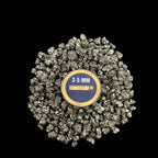 Earthmines Peru Pyrite Gemstone Crushed 3-5mm Natural Loose Stone for Vase Fillers, Crystal Decor, Reiki, Chakra Healing & Feng Shui - Image 2