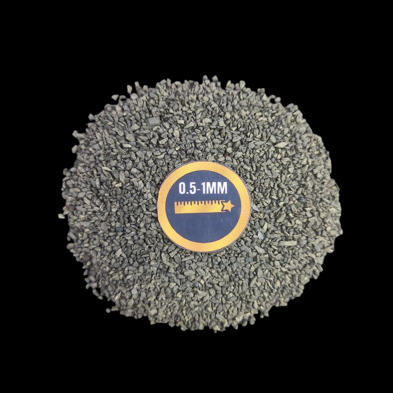 Earthmines Pyrite Gemstone Crushed 0.5-1mm Natural Loose Stone for Resin Art, Jewelry Inlay, Reiki, Chakra Healing & Crystal Bottles - Image 2