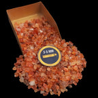 Earthmines Carnelian Gemstone Crushed 3-5mm Natural Loose Stone for Vase Fillers, Crystal Decor, Reiki, Chakra Healing & Feng Shui - Image 1