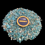 Earthmines Blue Apatite Gemstone Crushed 1-3mm Natural Loose Stone for Orgonite, Jewelry, Reiki, Chakra Healing & Home Decor - Image 2
