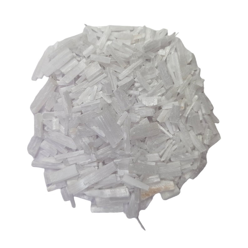 Earthmines Selenite Gemstone Crushed 3-5mm Natural Loose Stone for Vase Fillers, Crystal Decor, Reiki, Chakra Healing & Feng Shui - Image 4