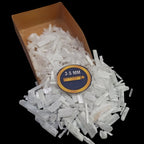 Earthmines Selenite Gemstone Crushed 3-5mm Natural Loose Stone for Vase Fillers, Crystal Decor, Reiki, Chakra Healing & Feng Shui - Image 1