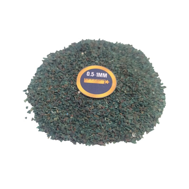 Earthmines Moss Agate Gemstone Crushed 0.5-1mm Natural Loose Stone for Resin Art, Jewelry Inlay, Reiki, Chakra Healing & Crystal Bottles - Image 4
