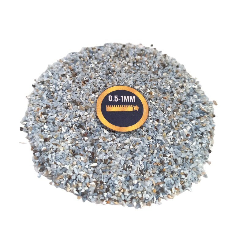 Earthmines Blue Opal Gemstone Crushed 0.5-1mm Natural Loose Stone for Resin Art, Jewelry Inlay, Reiki, Chakra Healing & Crystal Bottles - Image 4