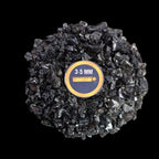 Earthmines Black Obsidian Gemstone Crushed 3-5mm Natural Loose Stone for Vase Fillers, Crystal Decor, Reiki, Chakra Healing & Feng Shui - Image 2