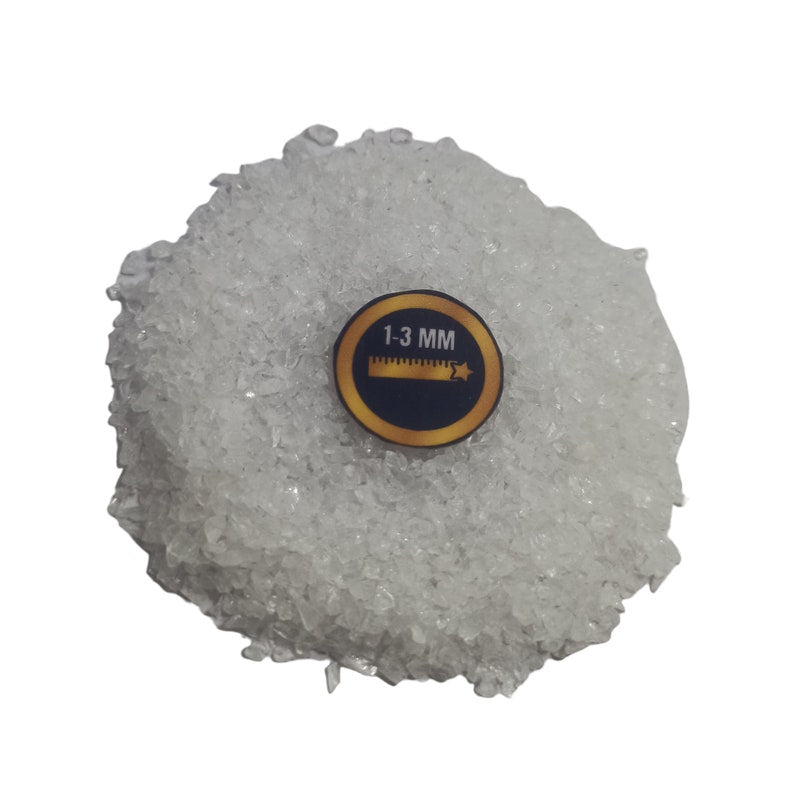 Earthmines Fitkari Gemstone Crushed 1-3mm Natural Loose Stone for Orgonite, Jewelry, Reiki, Chakra Healing & Home Decor - Image 4