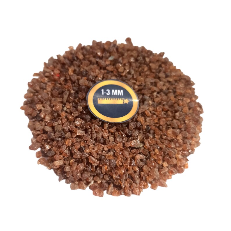 Earthmines Hessonite Garnet Gemstone Crushed 1-3mm Natural Loose Stone for Orgonite, Jewelry, Reiki, Chakra Healing & Home Decor - Image 4