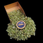 Earthmines Peridot Gemstone Crushed 3-5mm Natural Loose Stone for Vase Fillers, Crystal Decor, Reiki, Chakra Healing & Feng Shui - Image 1