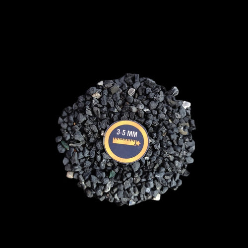Earthmines Black Tourmaline Gemstone Crushed 3-5mm Natural Loose Stone for Vase Fillers, Crystal Decor, Reiki, Chakra Healing & Feng Shui - Image 2