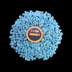 Earthmines Turquoise (Treated) Gemstone Crushed 3-5mm Natural Loose Stone for Vase Fillers, Crystal Decor, Reiki, Chakra Healing & Feng Shui - Image 2