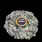 Earthmines Fluorite Gemstone Crushed 3-5mm Natural Loose Stone for Vase Fillers, Crystal Decor, Reiki, Chakra Healing & Feng Shui - Image 2