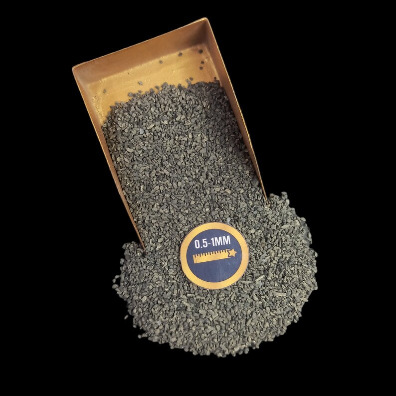 Earthmines Pyrite Gemstone Crushed 0.5-1mm Natural Loose Stone for Resin Art, Jewelry Inlay, Reiki, Chakra Healing & Crystal Bottles - Image 3