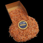 Earthmines Carnelian Gemstone Crushed 0.5-1mm Natural Loose Stone for Resin Art, Jewelry Inlay, Reiki, Chakra Healing & Crystal Bottles - Image 1