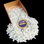 Earthmines Amazonite Gemstone Crushed 3-5mm Natural Loose Stone for Vase Fillers, Crystal Decor, Reiki, Chakra Healing & Feng Shui - Image 1