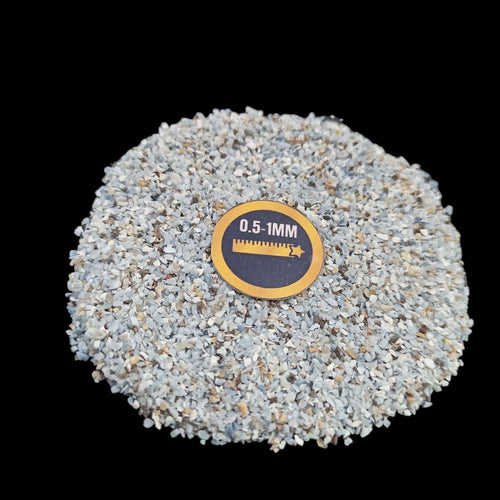 Earthmines Blue Opal Gemstone Crushed 0.5-1mm Natural Loose Stone for Resin Art, Jewelry Inlay, Reiki, Chakra Healing & Crystal Bottles - Image 2
