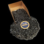Earthmines Black Obsidian Gemstone Crushed 0.5-1mm Natural Loose Stone for Resin Art, Jewelry Inlay, Reiki, Chakra Healing & Crystal Bottles - Image 1