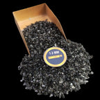 Earthmines Black Obsidian Gemstone Crushed 1-3mm Natural Loose Stone for Orgonite, Jewelry, Reiki, Chakra Healing & Home Decor - Image 1
