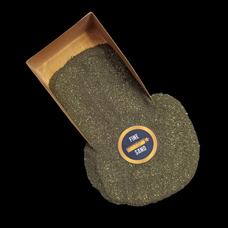 Earthmines Chalcopyrite Gemstone Powder Natural Loose Stone for Resin Art, Jewelry Inlay, Reiki, Chakra Healing & Spiritual Decor - Image 4